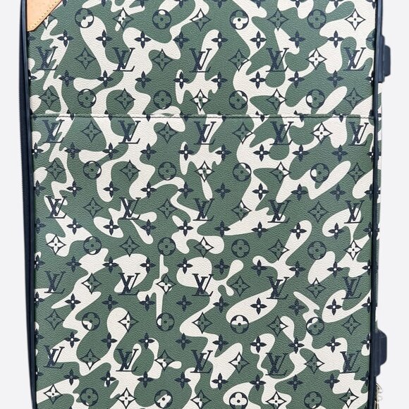 Louis Vuitton Takashi Murakami Camouflage Monogram Pegase 60 - Picture 1 of 8
